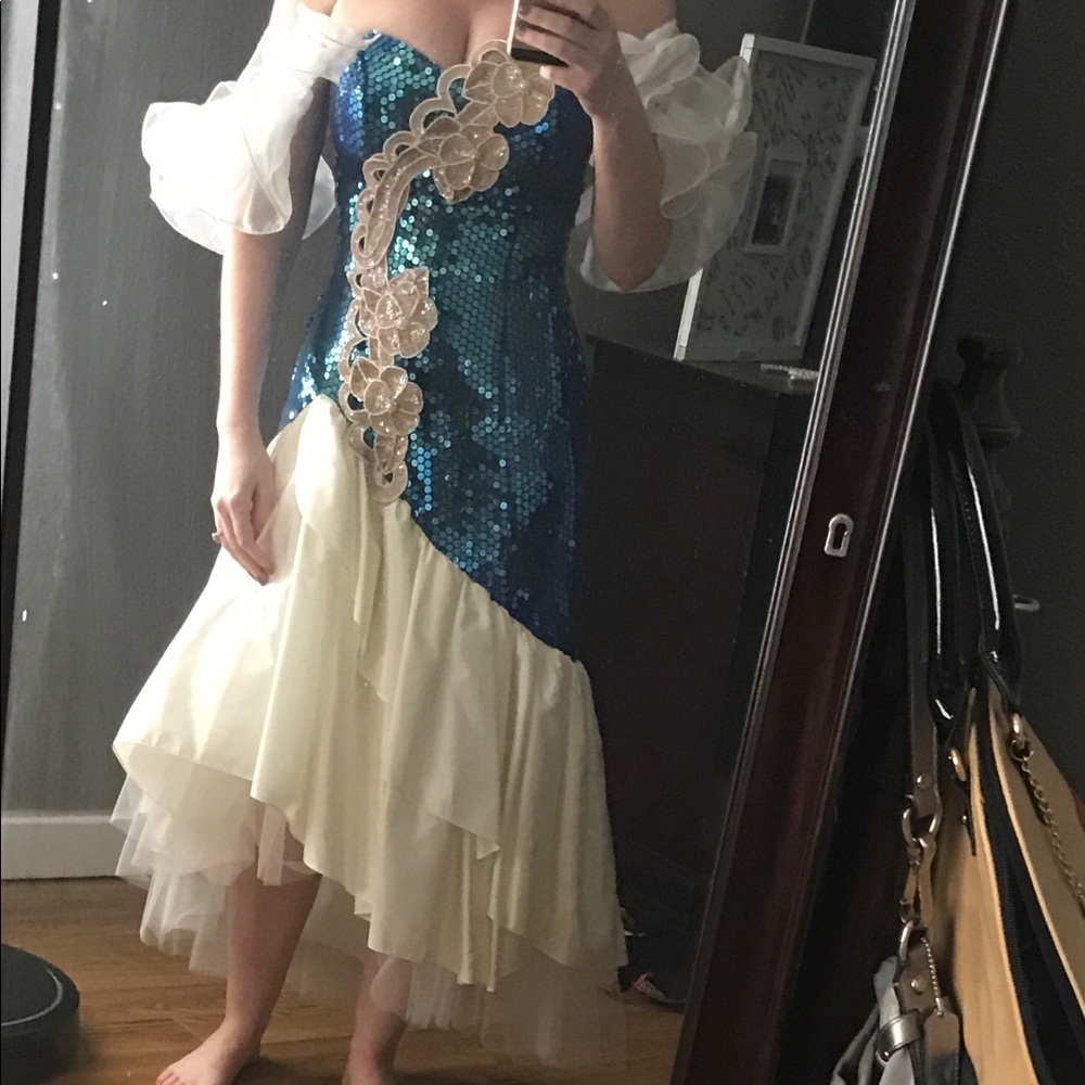80’s prom dress